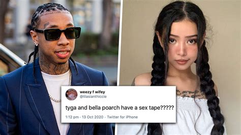 bella poarch and tyga sex tape|Bella Poarch, 19, addresses Tyga sex tape rumours